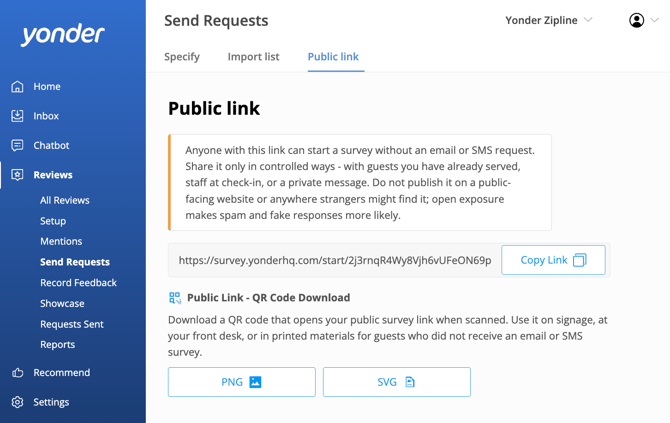 Public Link