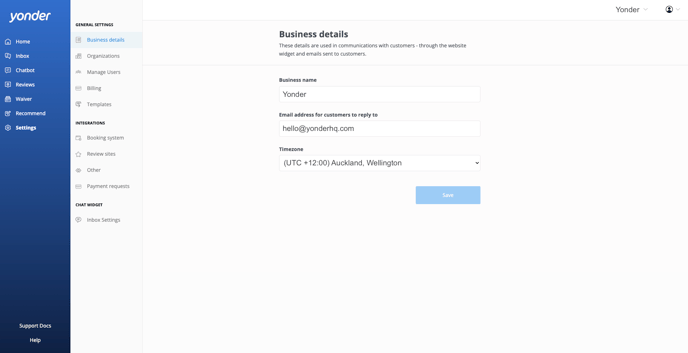 business details