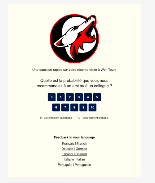 french survey